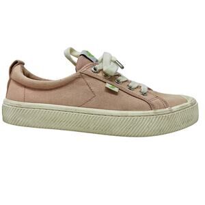 Cariuma Lace Up Sneaker Canvas Casual Pink - 7